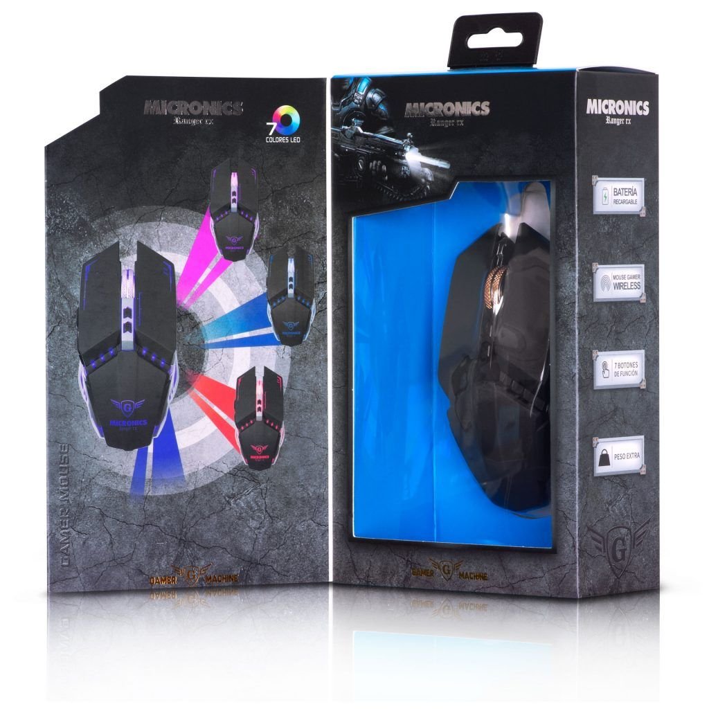 Mouse Gamer Inalambrico Micronics Ranger Rx MIC M822X – BYHOTECH